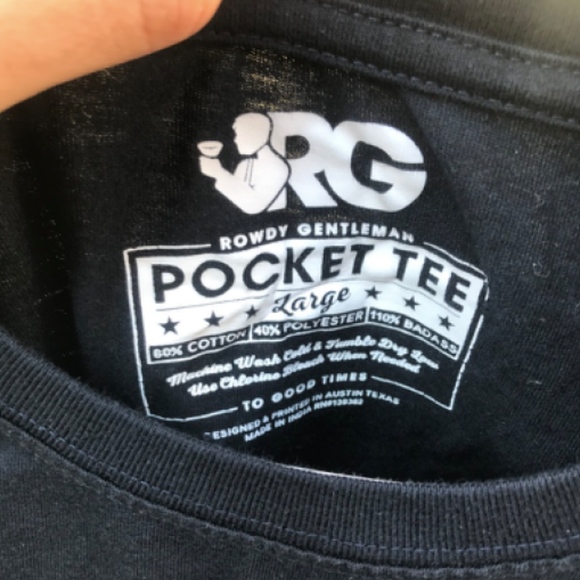 Rowdy Gentleman Long Sleeve Tee - Picture 3 of 3